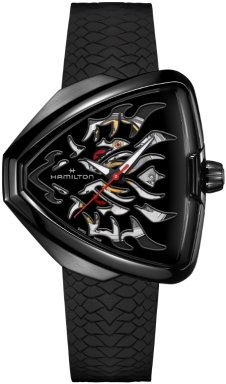 Часы Hamilton Ventura Elvis80 Skeleton Auto H24535332