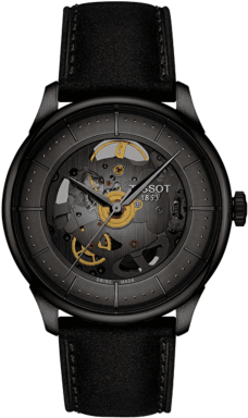 Часы Tissot Chemin Des Tourelles Skeleton Automatic T139.836.36.441.00