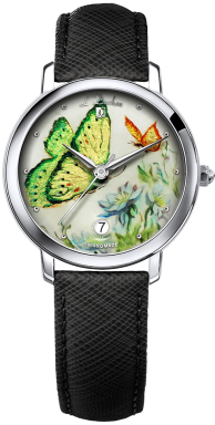Часы L'Duchen D 801.1 - Бабочки