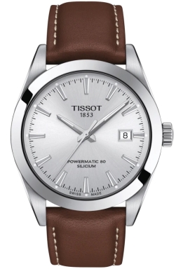 Часы Tissot Gentleman Powermatic 80 Silicium T127.407.16.031.00