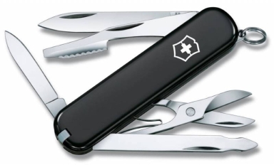Нож перочинный Victorinox Executive (0.6603.3) 74мм 10функц. черный