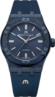 Часы Maurice Lacroix Aikon Automatic 39 mm Blue Pvd Limited Edition AI6007-PVC00-430-4